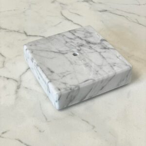Podstawka Bianco Carrara 10 x 10 x 3cm