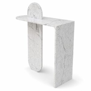 Konsola z marmuru Bianco Carrara Altara