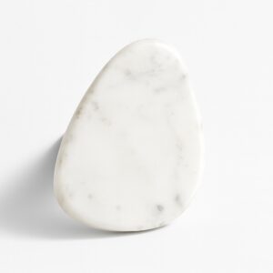 Wieszak z marmuru Bianco Carrara Luma