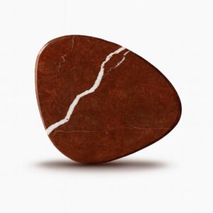 Wieszak z marmuru Rosso Levanto Luma