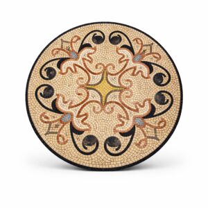 Mozaika marmurowa rozeta wzór 06